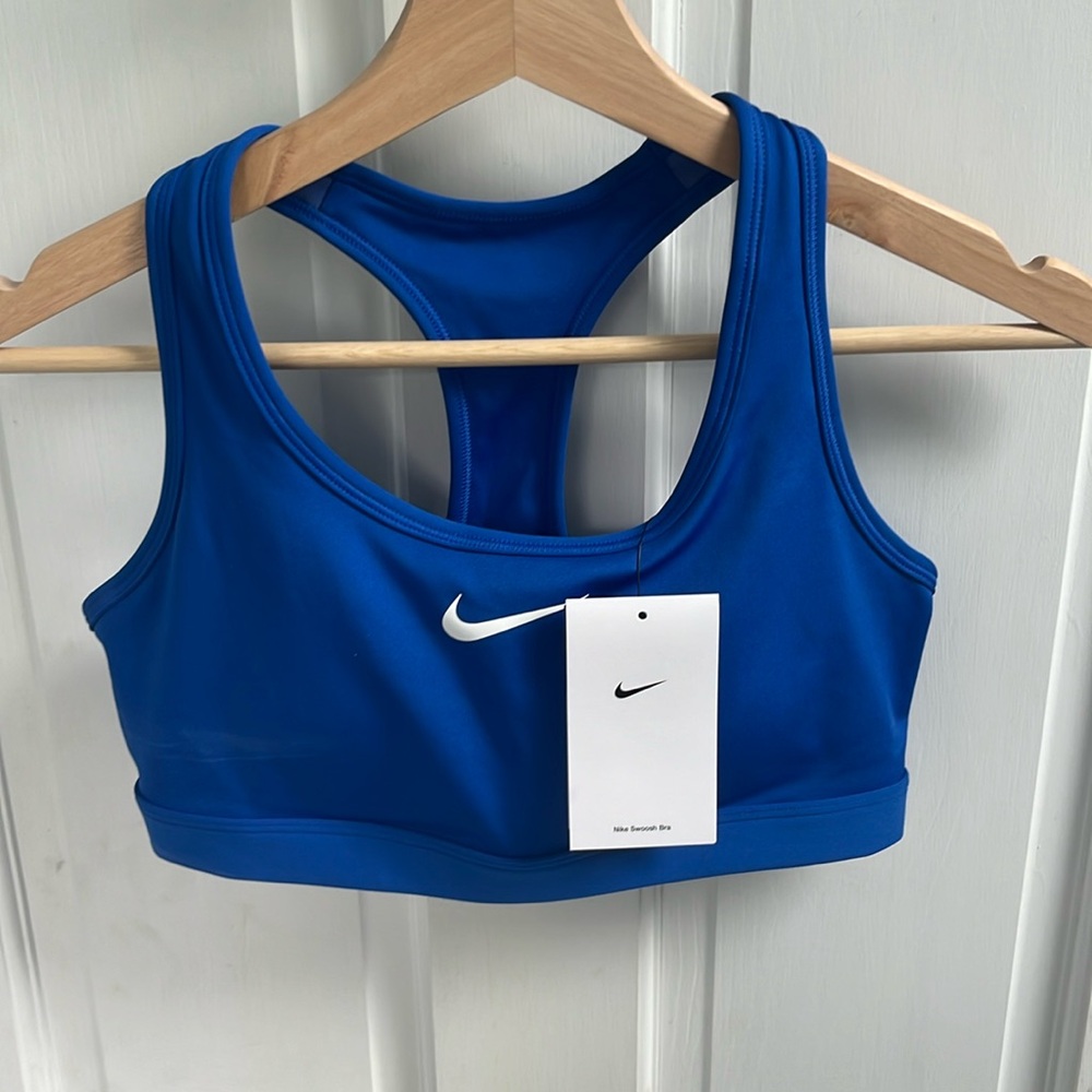 Nike swoosh bra